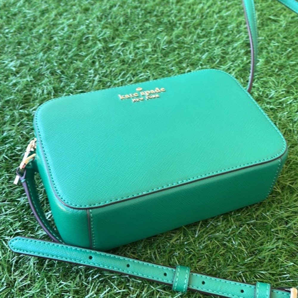 Kate Spade Staci Mini Camera Bag Wintergreen - Picture 2 of 16
